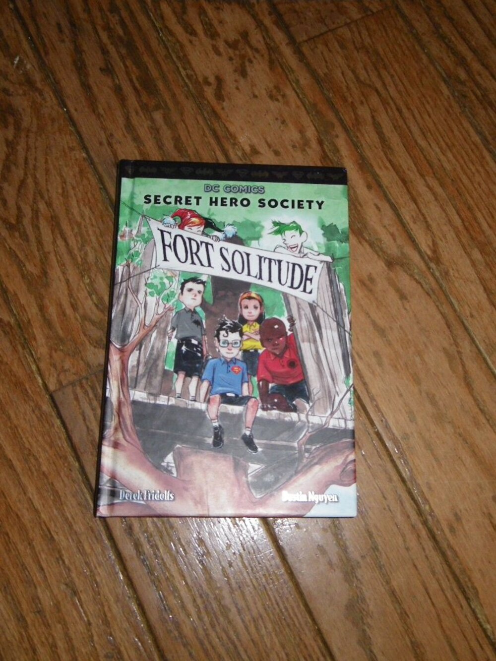 DC Comics Secret Hero Society Fort Solitude YA Hardback Book